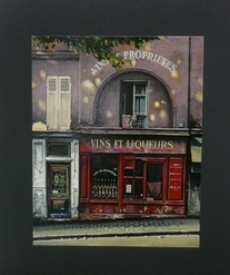 Thomas Pradzynski, Merchants, Liquor, Bar Art, Hotel Art, Parisian Art, Paris, Decor Art, Corporate Art, Restaurant Art