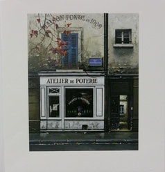 Thomas Pradzynski, Atelier, Paris, Paris Street Scenes, Corporate Art, Designer Art, Restaurant Art